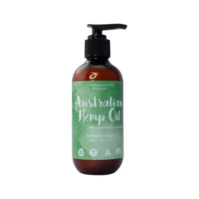 Clover Fields Natures Gifts Essentials Australian Hemp Oil with Sandalwood & Avocado Hydrating Lotion 200ml